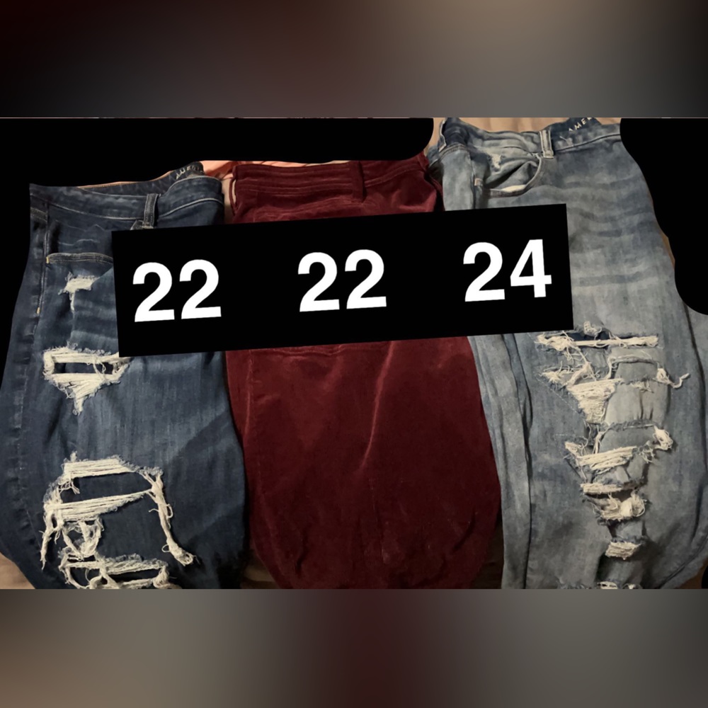 Bundle of 3 American eagle jeans